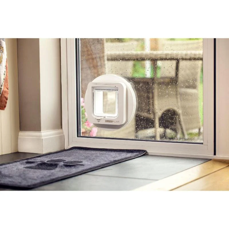 SureFlap Microchip Cat Flap Mounting Adapter Grey/White - Image 3
