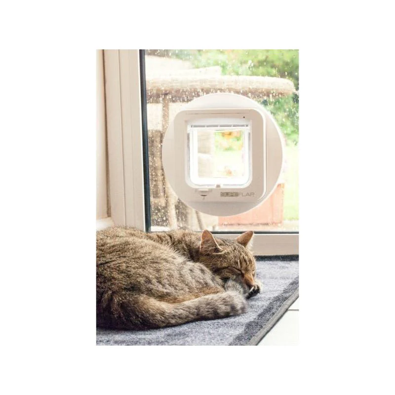 SureFlap Microchip Cat Flap Mounting Adapter Grey/White - Image 5