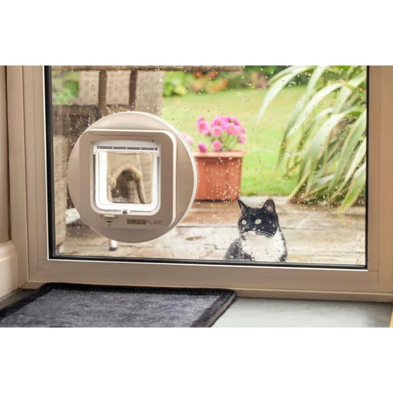 SureFlap Microchip Cat Flap Mounting Adapter Grey/White - Image 7