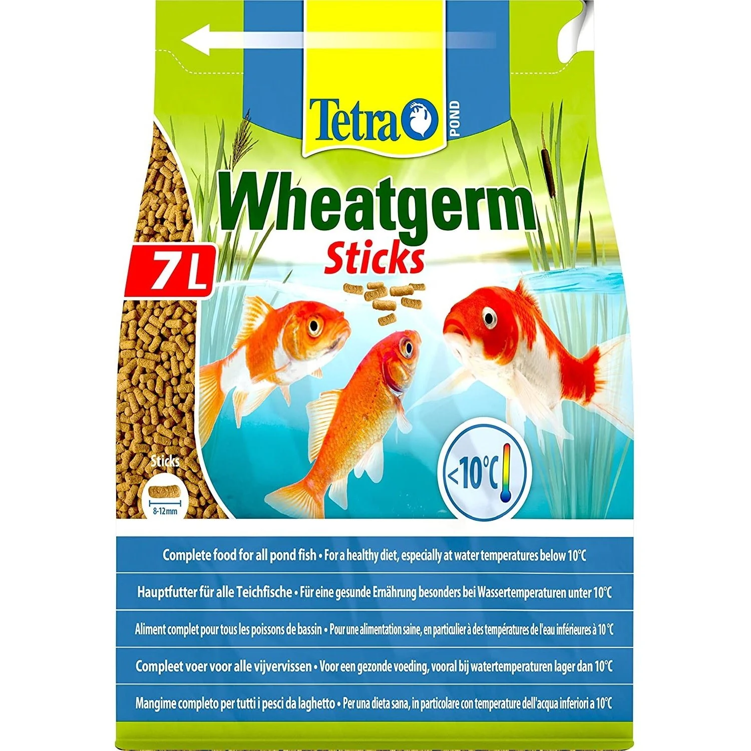 Tetra Pond Wheatgerm Sticks 7L (1400g)