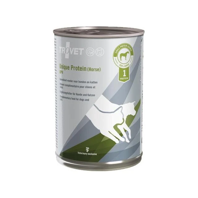 Trovet Canine/Feline Unique Protein Horse Cans (UPH) - 6 x 400g