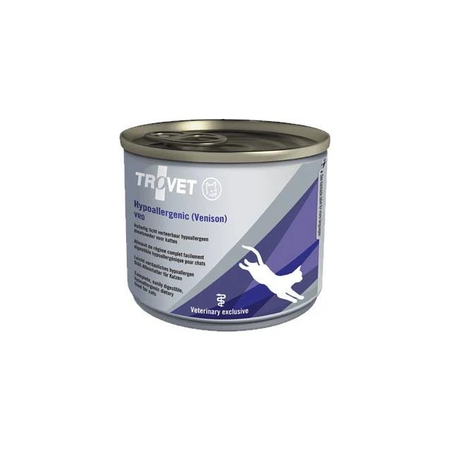 Trovet Feline Hypoallergenic Venison Cans (VRD) 6x 200g Pack