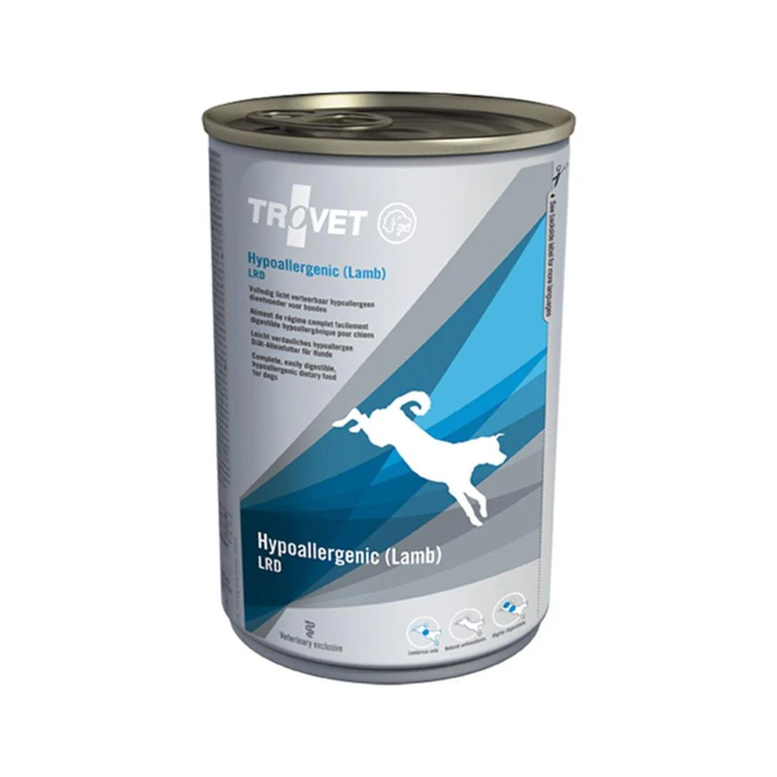 Trovet Lamb Hypoallergenic Diet (LRD) Canine - 6 x 400g Cans