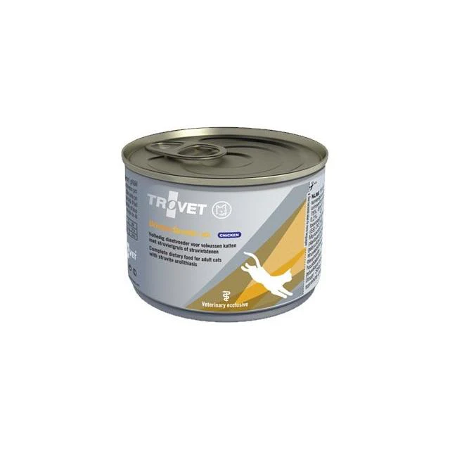 Trovet Urinary Struvite Diet (ASD) Feline - Cans Chicken 6x 200g Pack