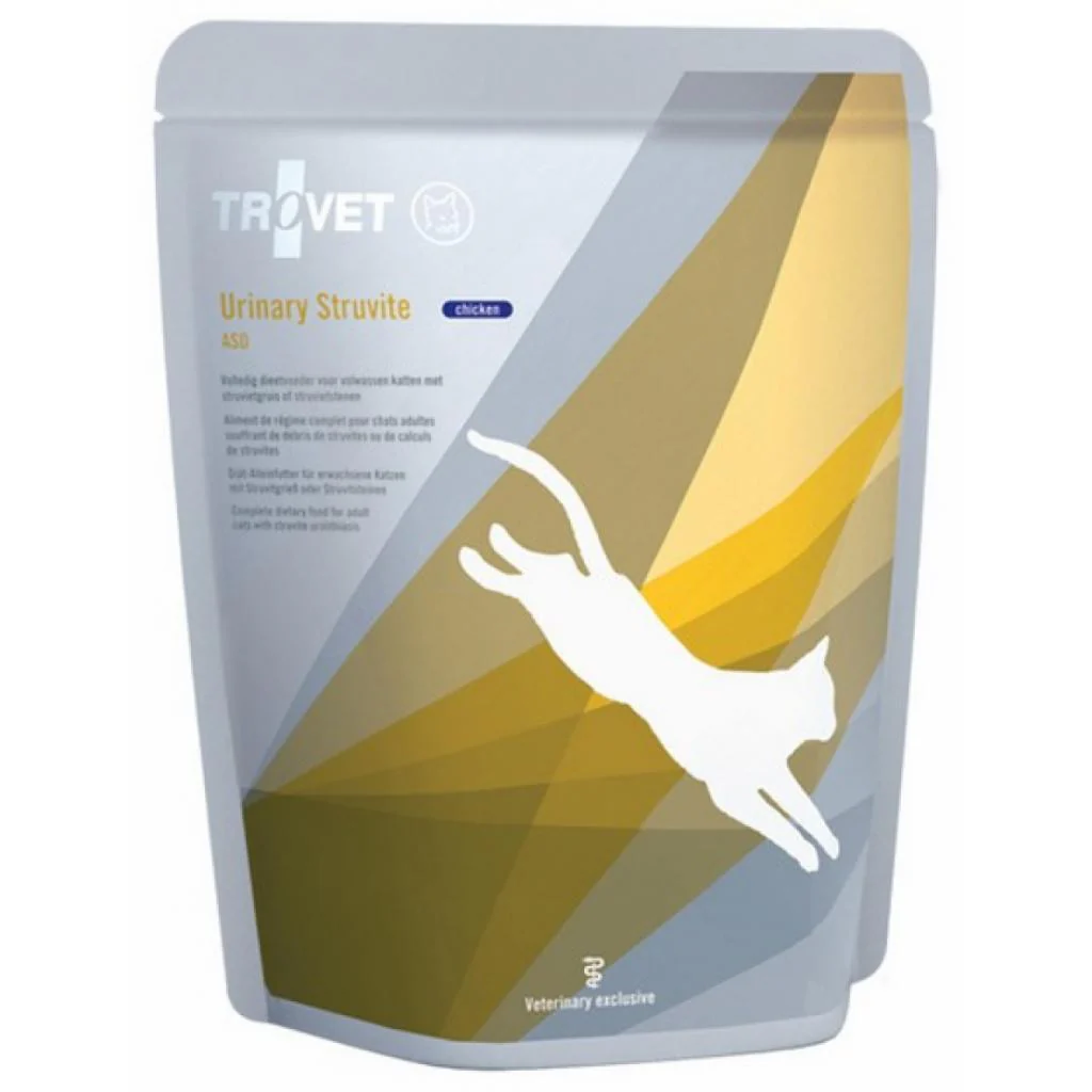 Trovet Urinary Struvite Diet (ASD) Feline - Pouch Chicken 12x 85g Pack