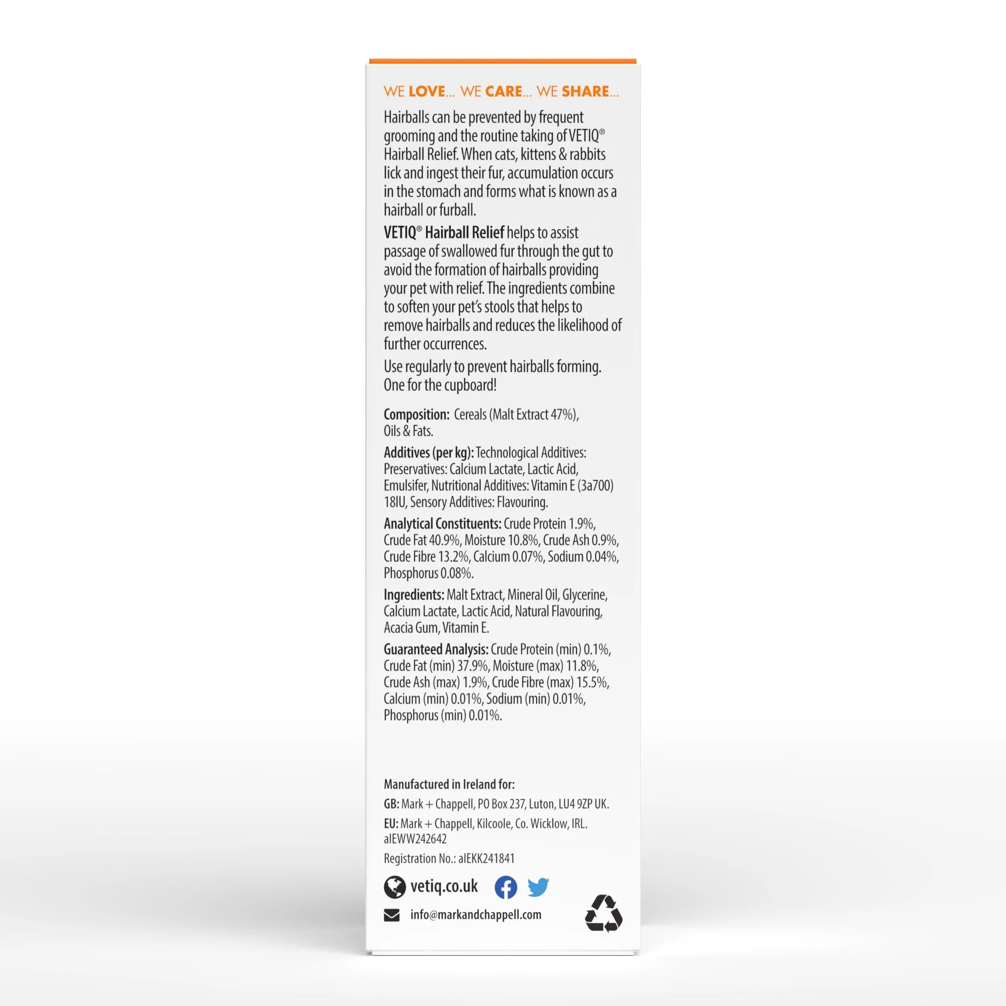 VetIQ Defurr-UM Hairball Remedy 70g - Image 3