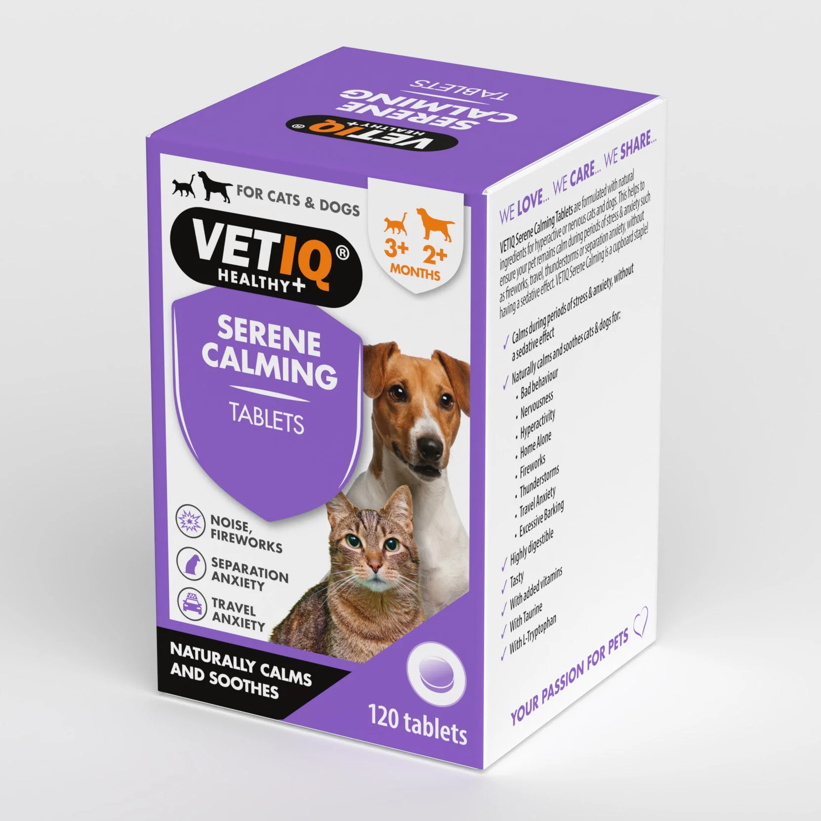 VetIQ Serene-UM 120 tabs - Image 3