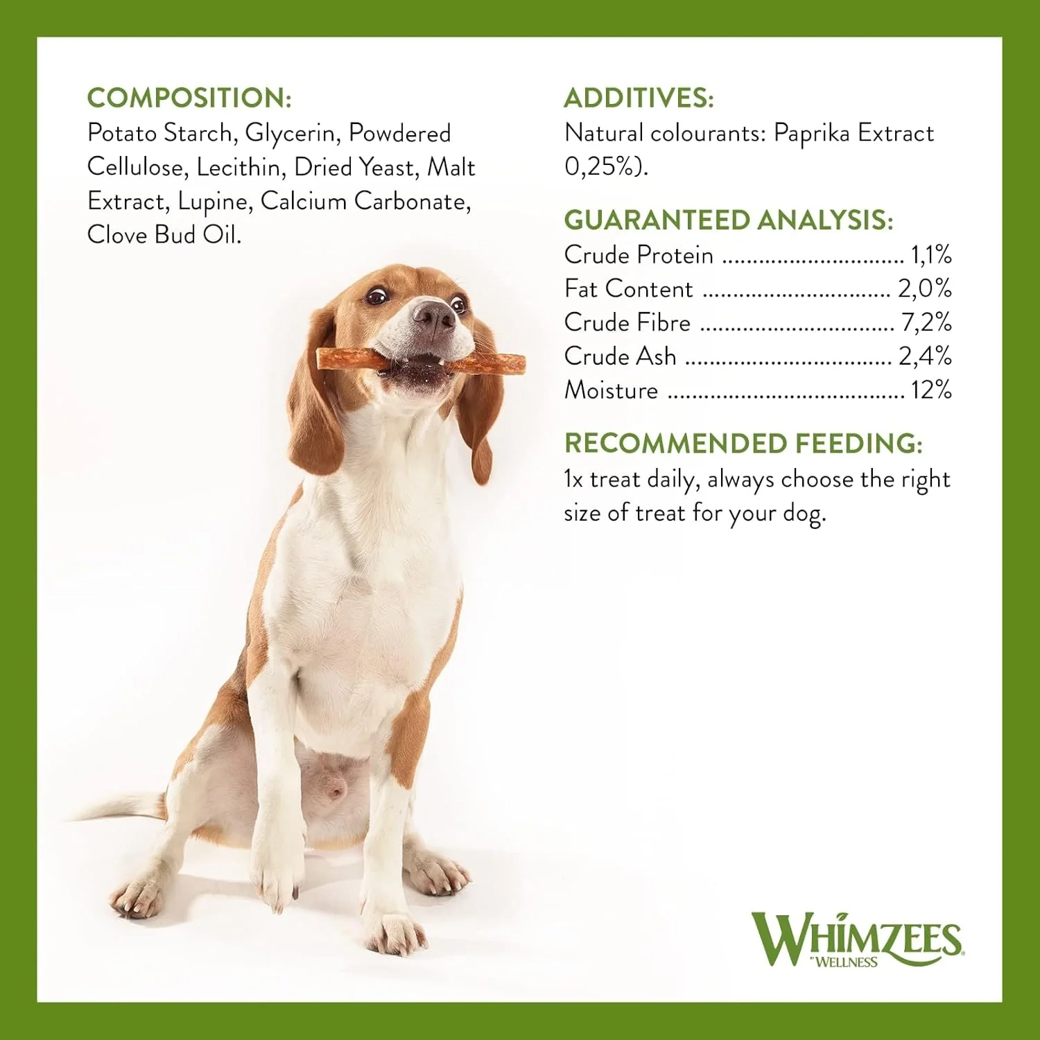 Whimzees Veggie Sausage 28 Pk Small Dog Chew - Image 7