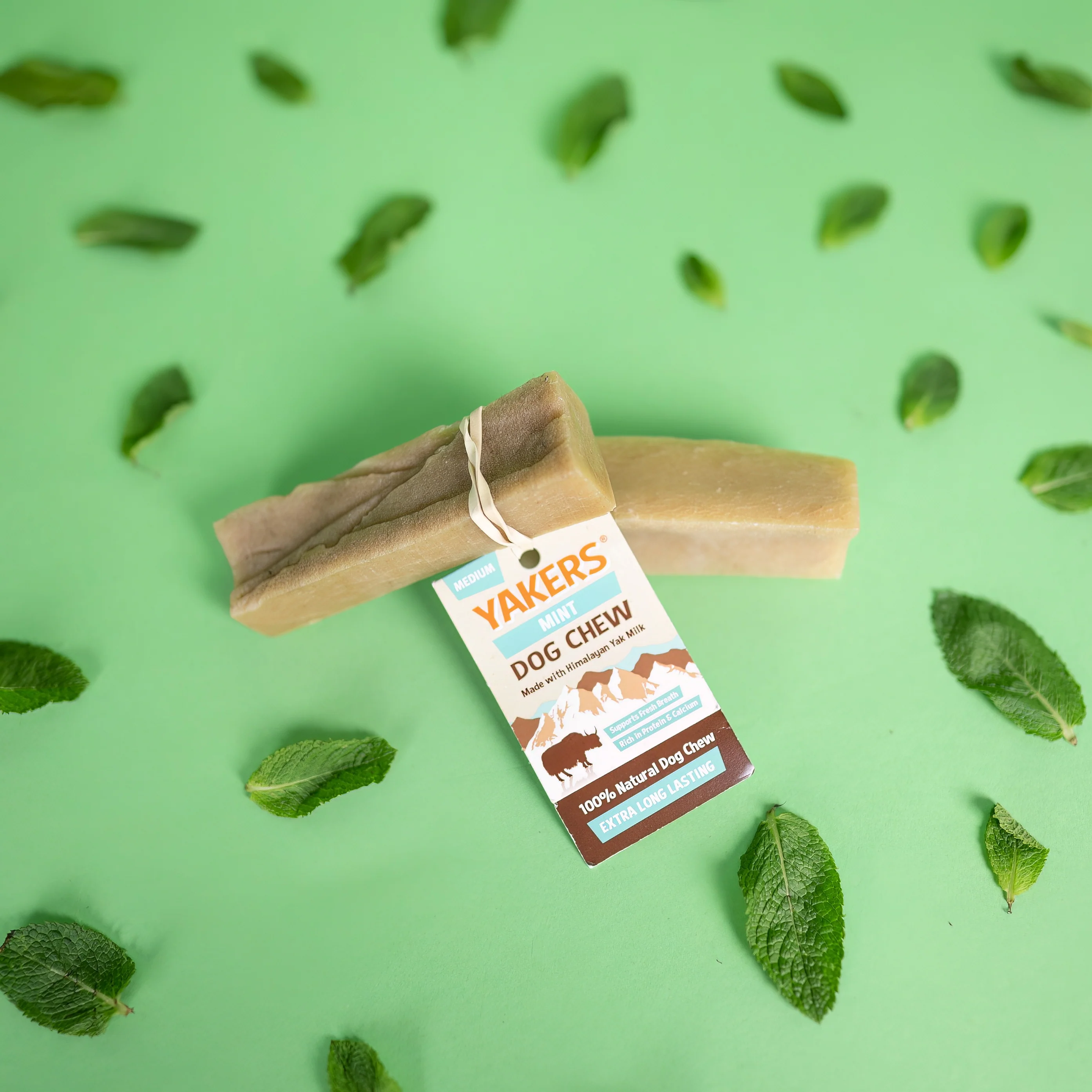 Yakers Himalayan Yak Milk Dog Chew Mint Box - Image 4